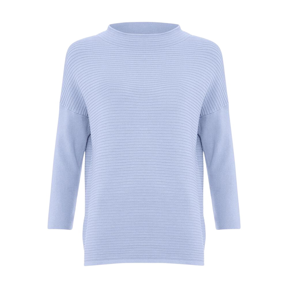 Phase Eight Elise Ripple Blue Jumper